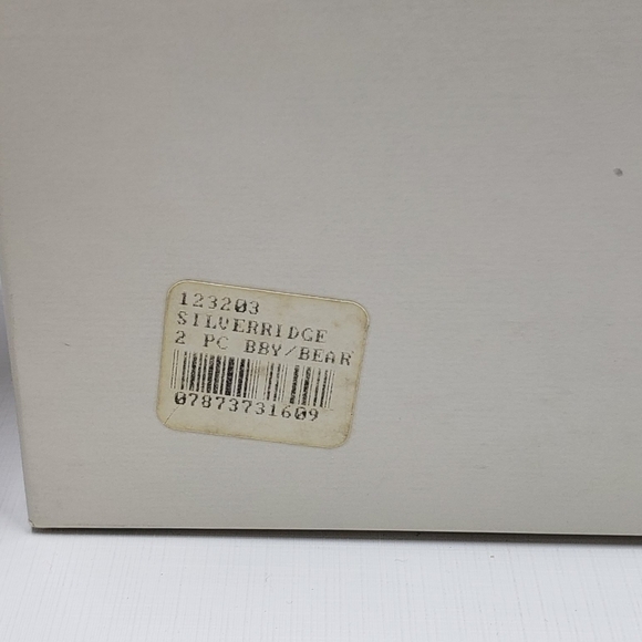 Oneida Community Silver Plate Baby Bear with Spoon and Fork in Box - Picture 9 of 11